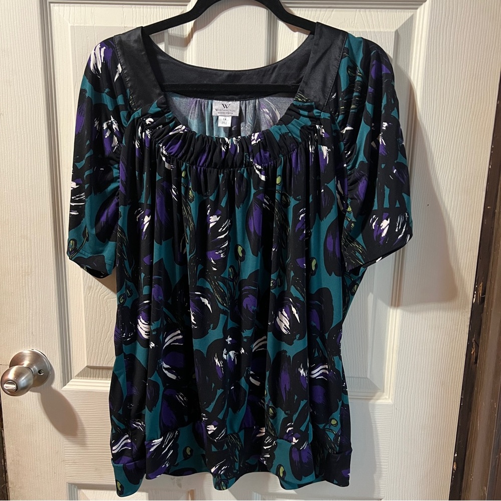 Worthington Floral Blouse
